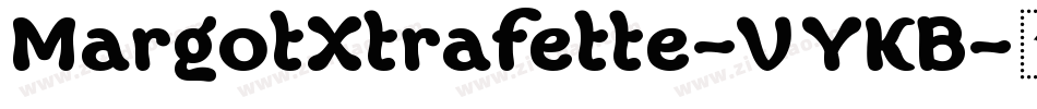 MargotXtrafette-VYKB字体转换