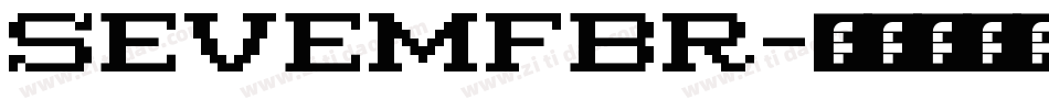 SEVEMFBR字体转换