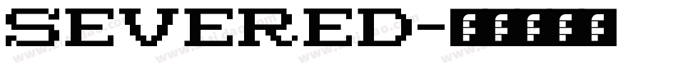 Severed字体转换