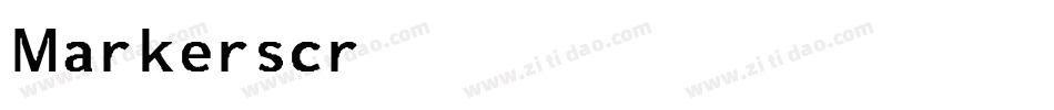 Markerscribbles-lLny字体转换