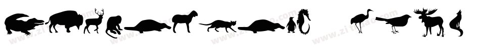 AnimalCaps-gB41字体转换