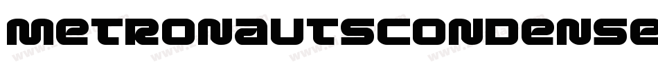 MetronautsCondensedItalic-EKVe字体转换
