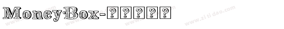 MoneyBox字体转换