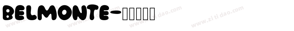 Belmonte字体转换