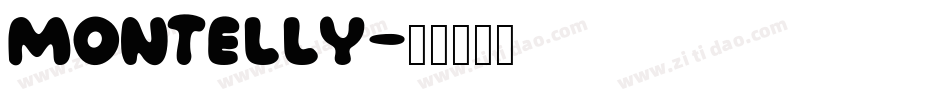 Montelly字体转换