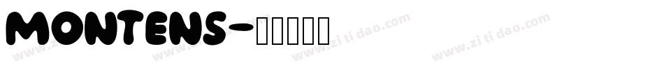 Montens字体转换