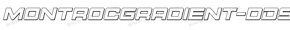 MontrocGradient-dD9x字体转换
