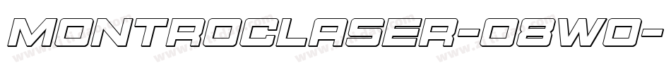 MontrocLaser-o8wo字体转换