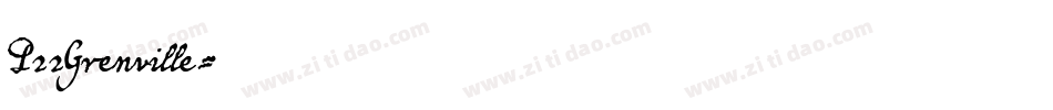 P22Grenville字体转换