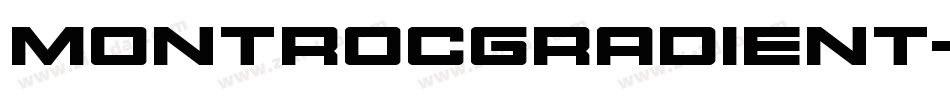 MontrocGradient-dD9x字体转换