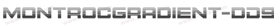 MontrocGradient-dD9x字体转换