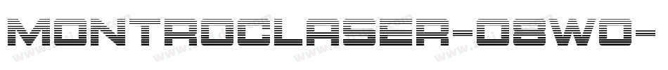 MontrocLaser-o8wo字体转换