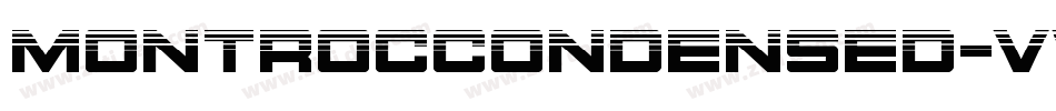 MontrocCondensed-vw34字体转换