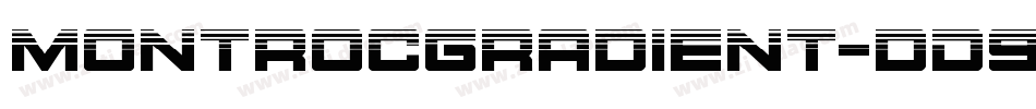 MontrocGradient-dD9x字体转换