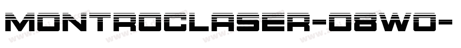 MontrocLaser-o8wo字体转换