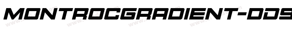 MontrocGradient-dD9x字体转换