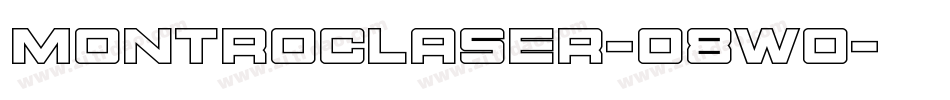 MontrocLaser-o8wo字体转换