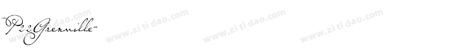 P22Grenville字体转换