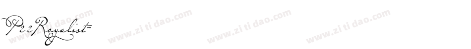 P22Royalist字体转换
