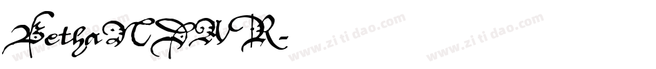 BethaNDAR字体转换