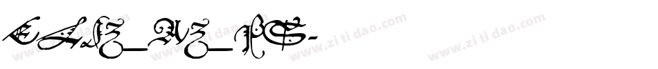 ELIZ_AZ_PS字体转换