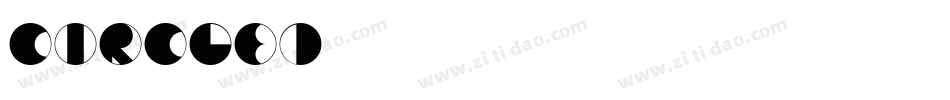 CircleD字体转换