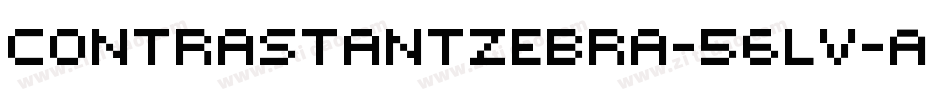ContrastantZebra-56Lv字体转换