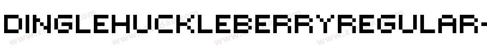 DingleHuckleberryRegular-YoLv字体转换