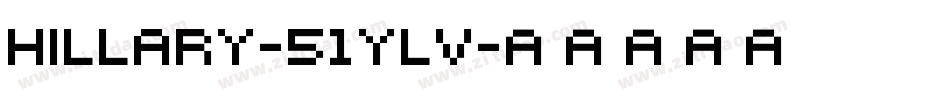 Hillary-51yLv字体转换