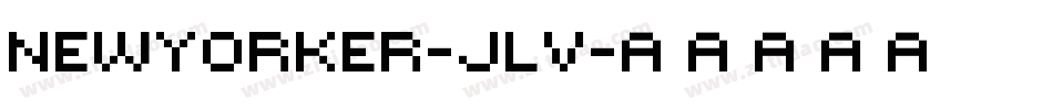 NewYorker-jLv字体转换