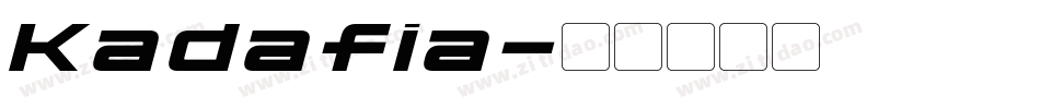 Kadafia字体转换