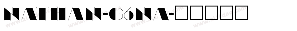 Nathan-G6na字体转换