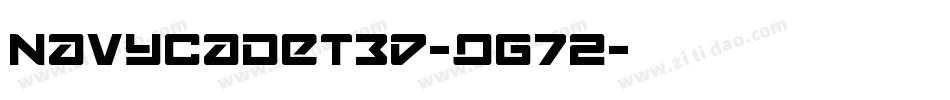 NavyCadet3D-qg72字体转换