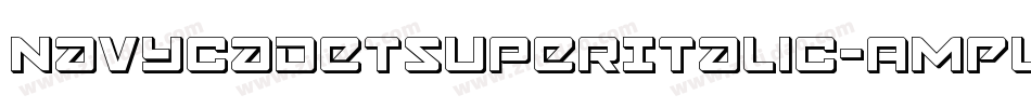NavyCadetSuperItalic-AMPL字体转换