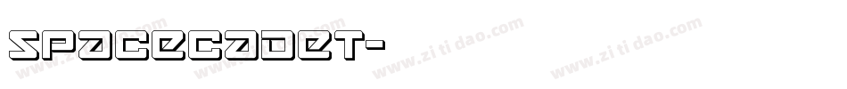 SpaceCadet字体转换