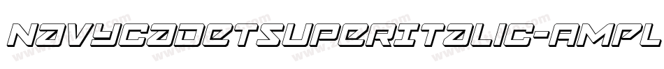 NavyCadetSuperItalic-AMPL字体转换