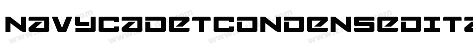 NavyCadetCondensedItalic-GmJq字体转换