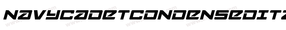 NavyCadetCondensedItalic-GmJq字体转换