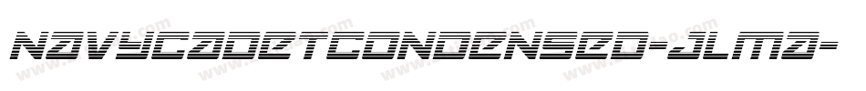 NavyCadetCondensed-JLma字体转换