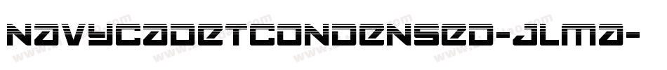 NavyCadetCondensed-JLma字体转换