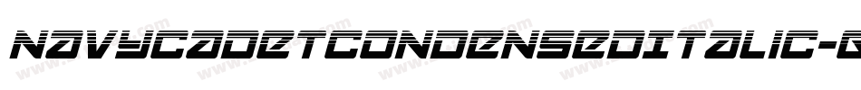 NavyCadetCondensedItalic-GmJq字体转换