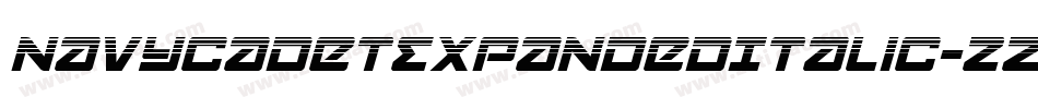 NavyCadetExpandedItalic-zZd0字体转换
