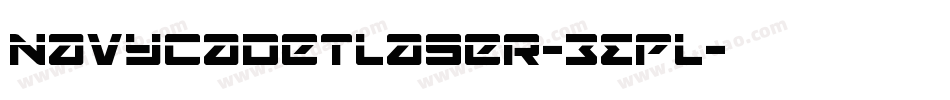 NavyCadetLaser-3EPL字体转换