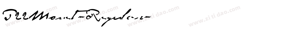 P22Monet-Regular字体转换