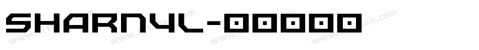 SHARNYL字体转换