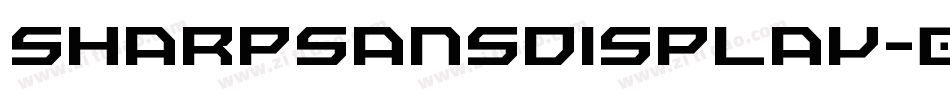 sharpsansdisplay字体转换