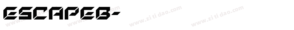 Escapeb字体转换