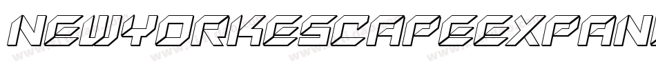 NewYorkEscapeExpandedExpanded-xz3r字体转换