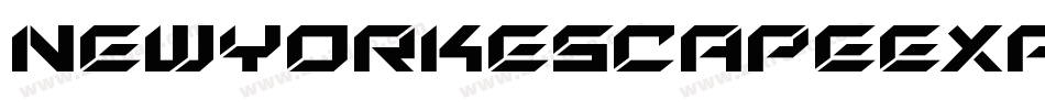 NewYorkEscapeExpandedExpanded-xz3r字体转换