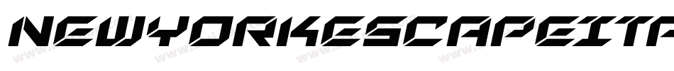 NewYorkEscapeItalicItalic-J7Rj字体转换 NewYorkEscapeItalicItalic-J7Rj字体转换